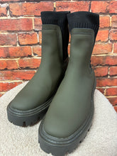 Charger l'image dans la galerie, Bottines de pluie kaki - COLINE