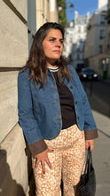 Charger l'image dans la galerie, Veste jeans à col velours - Charonne