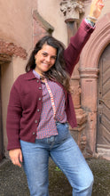 Charger l'image dans la galerie, Pull fin bordeaux - Angie