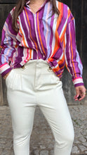 Charger l'image dans la galerie, Pantalon écru taille haute - Lizie