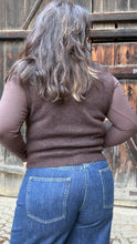 Charger l'image dans la galerie, Gilet sans manches chocolat - Jennah