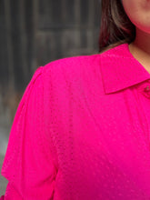 Charger l'image dans la galerie, Robe fushia midi Grace &amp; Mila - Eloise