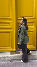Charger l'image dans la galerie, Blazer fluide kaki - Belleville