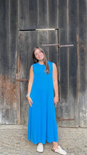 Charger l'image dans la galerie, Robe bleue fluide - Dakota
