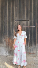 Charger l'image dans la galerie, Robe gaze de coton fleurie - Laurie