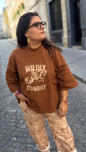 Charger l'image dans la galerie, Tshirt oversize Cowboy choco - Trocadéro