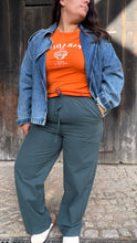 Charger l'image dans la galerie, Pantalon fluide vert Grace &amp; Mila - Rhode