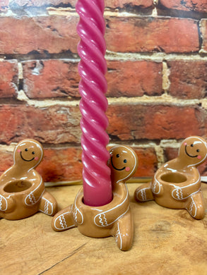 Bougeoir Bonhomme en pain d’épice