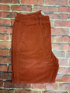 Pantalon HAPPY - ENJOY - Coupe cigarette Velour