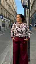 Charger l'image dans la galerie, Pull femme imprimé - Babylone