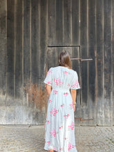 Charger l'image dans la galerie, Robe gaze de coton fleurie - Laurie