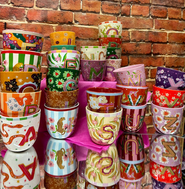 Tasse lettre alphabet