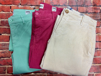 Pantalon HAPPY - OWEN velours
