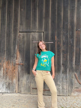 Charger l'image dans la galerie, Pantalon flare en toile beige - Hailey