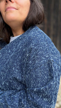 Charger l'image dans la galerie, Veste Courte Tweed Marine Chinée – Valerie