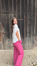 Charger l'image dans la galerie, Pantalon en toile rose - Clara