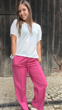 Charger l'image dans la galerie, Pantalon en toile rose - Clara