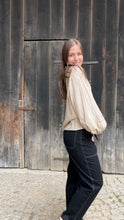 Charger l'image dans la galerie, Pantalon taille haute nouée surpiqué - Olivia
