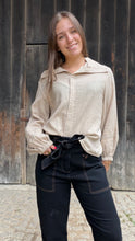 Charger l'image dans la galerie, Pantalon taille haute nouée surpiqué - Olivia