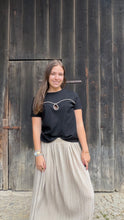 Charger l'image dans la galerie, Tshirt noir à strass La Petite Étoile - Twila